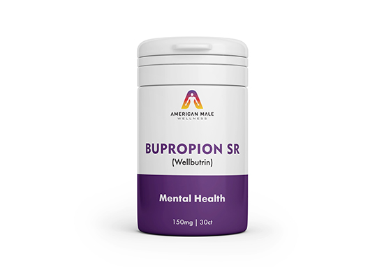 bupropion SR or XL Wellbutrin 30ct150mg min